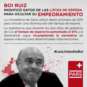 Boi Ruiz modificó datos de las listas de espera para ocultar su empeoramiento